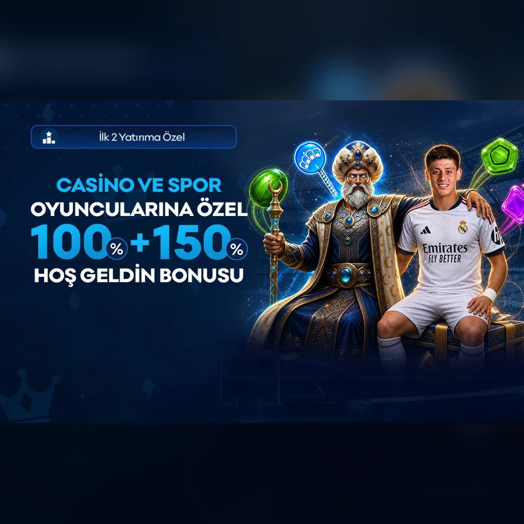 Padişahbet casino ve spor hoş geldin bonusu: ilk iki yatırıma %100 + %150